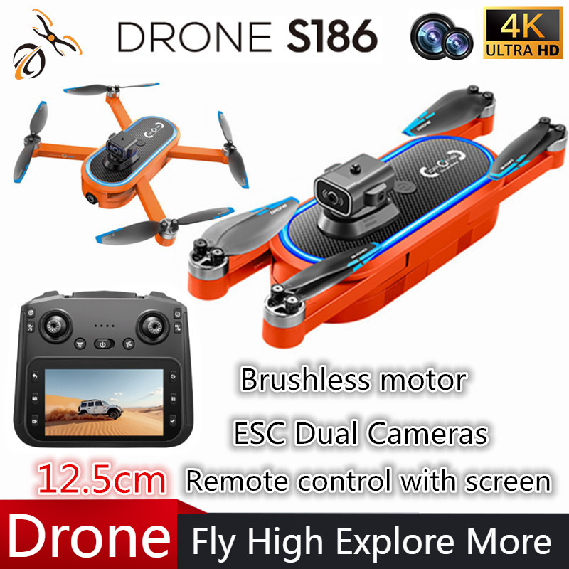 Drone Camera 4K - 2025 S186 ドローン プロ仕様 4K HD