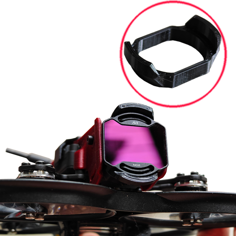Drone Camera Filter - 4 個のカメラレンズガードリング保護首輪 TPU 3D プリントパーツフィルター取り付けと互換性 DJI