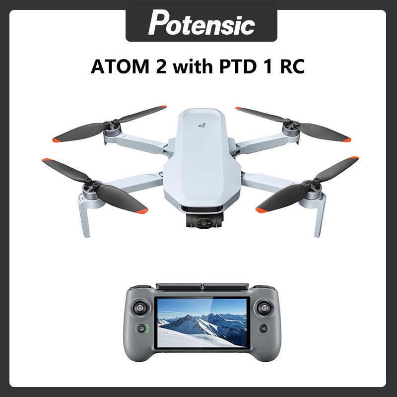 Drone Camera With Gimbal - Potensic C0 ATOM 2 ドローン、PTD 1
