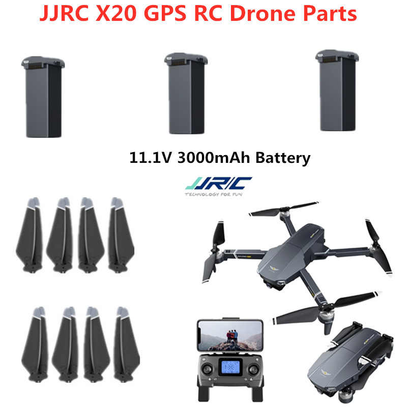 ドローン用バッテリープロペラ,ブレード,rcアクセサリー,j - Jjrc Drone X20 のレビューと価格