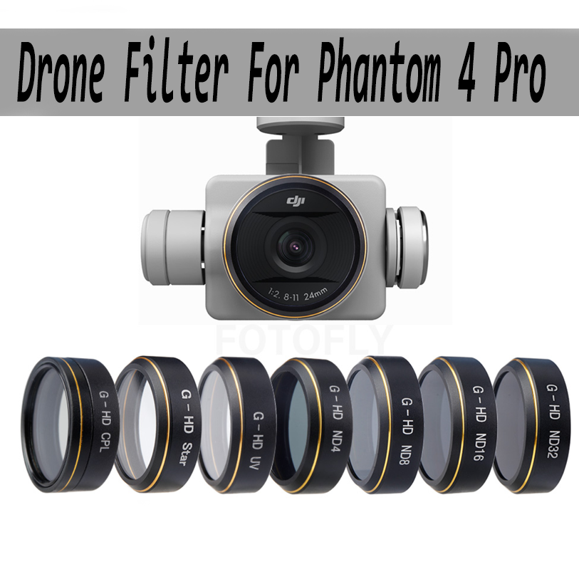 ドローンフィルターファントム 4 プロ V2.0 ND 4  - Drone Camera Filter のレビューと価格