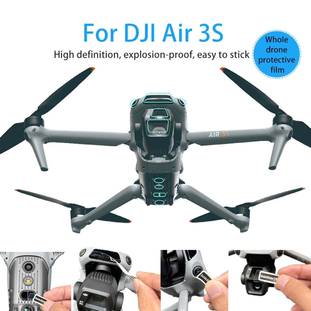 ​ レンズセンサー保護フィルム DJI AIR 3S Nan - Drone Camera Filter のレビューと価格