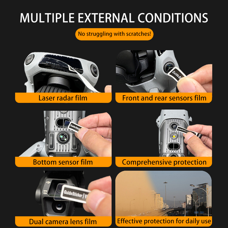 ​ レンズセンサー保護フィルム DJI AIR 3S Nan - Drone Camera Filter のレビューと価格