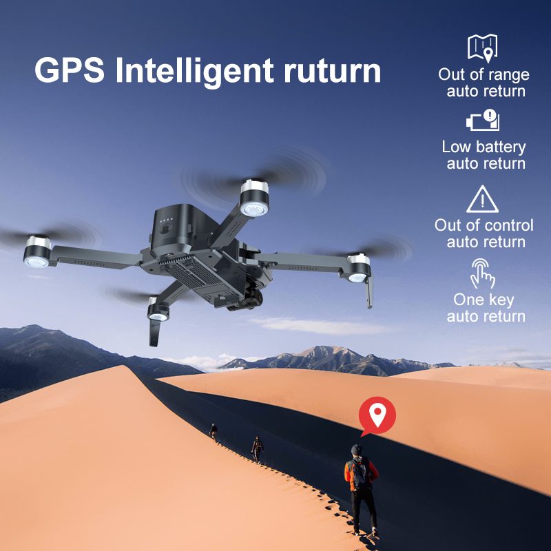 折りたたみ式RCドローン,3軸ジンバル,防振,fpv,6k  - Jjrc Drone X20 のレビューと価格