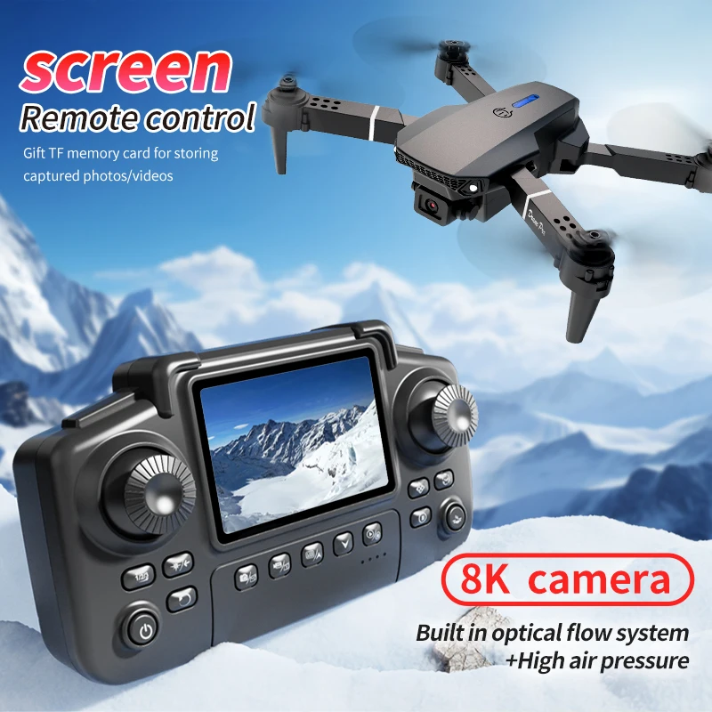 プロフェッショナル E88 プロドローン スクリーン付き 8 - Drone Camera Mount のレビューと価格
