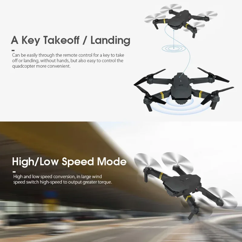 Eachine-ドローンe58,4k,wifi, fpv,広 - Eachine Drone E58 のレビューと価格