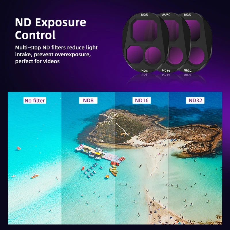 DJI MAVIC 4 PRO用カメラフィルター CPL偏光 - Drone Camera Filter のレビューと価格