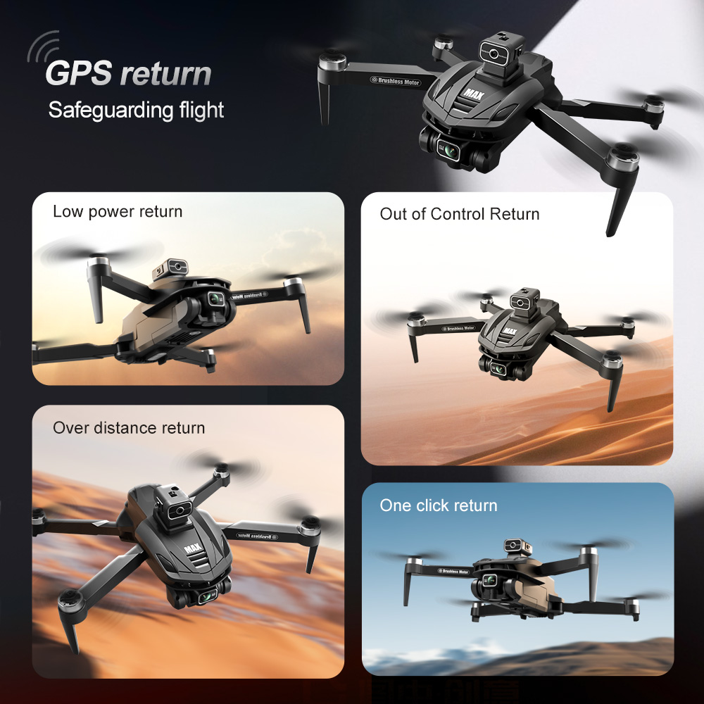 V168 PRO Max GPS ドローン 8K プロフェッ - Drone Camera 4K のレビューと価格