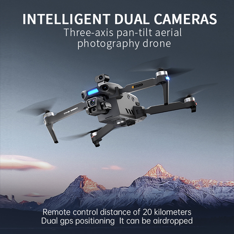2026年新型8Kデュアルカメラドローン、5.5インチ大型ス - Drone Camera 4K のレビューと価格