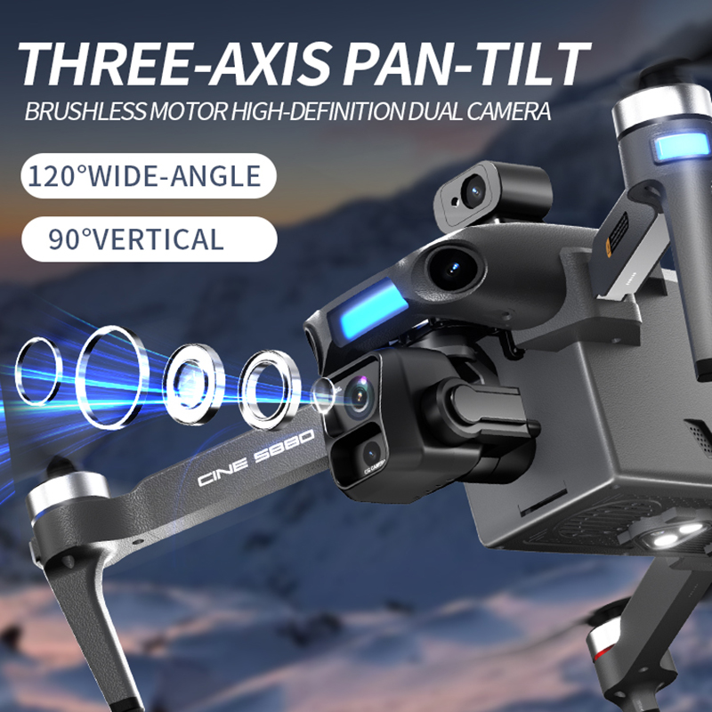 2026年新型8Kデュアルカメラドローン、5.5インチ大型ス - Drone Camera 4K のレビューと価格