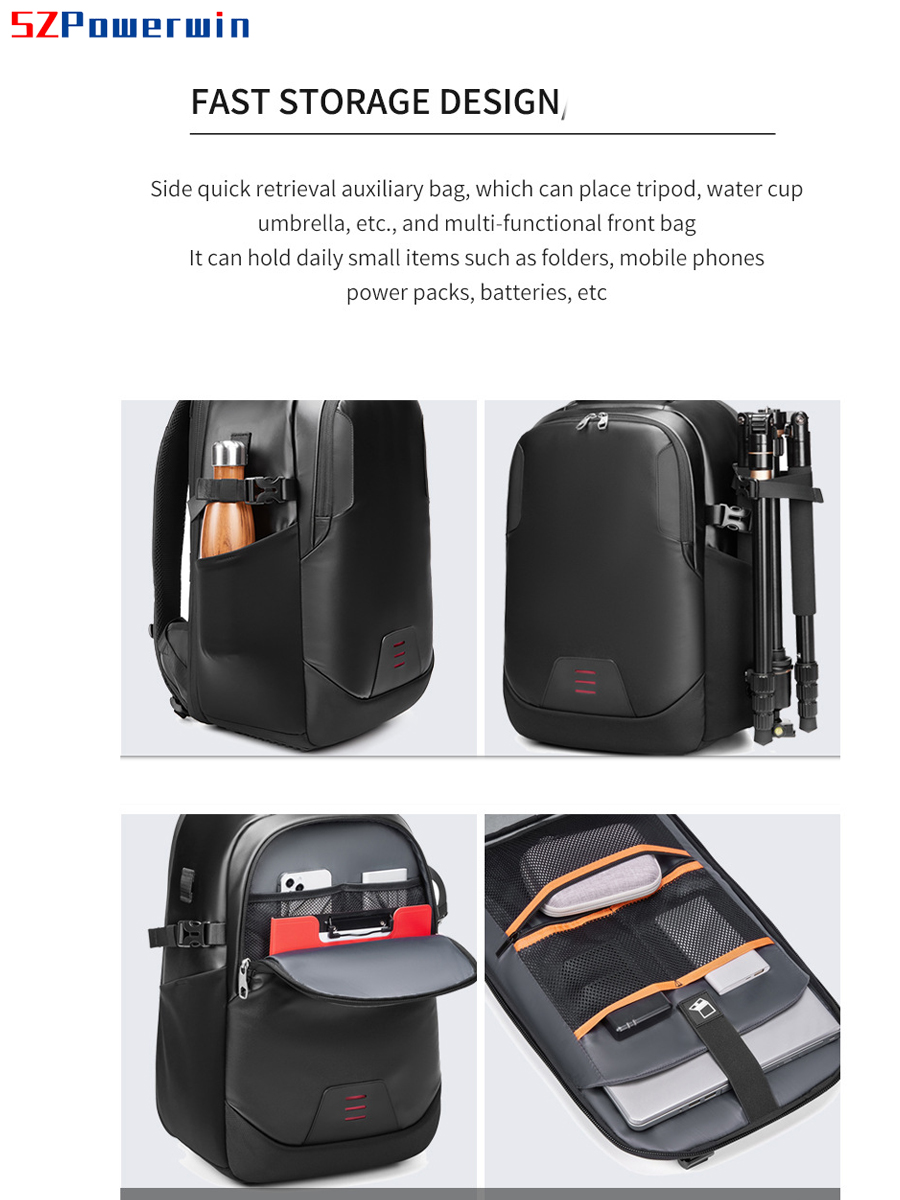 Powerwin 新型19インチ DSLRカメラバッグ 防水 - Drone Camera Waterproof のレビューと価格