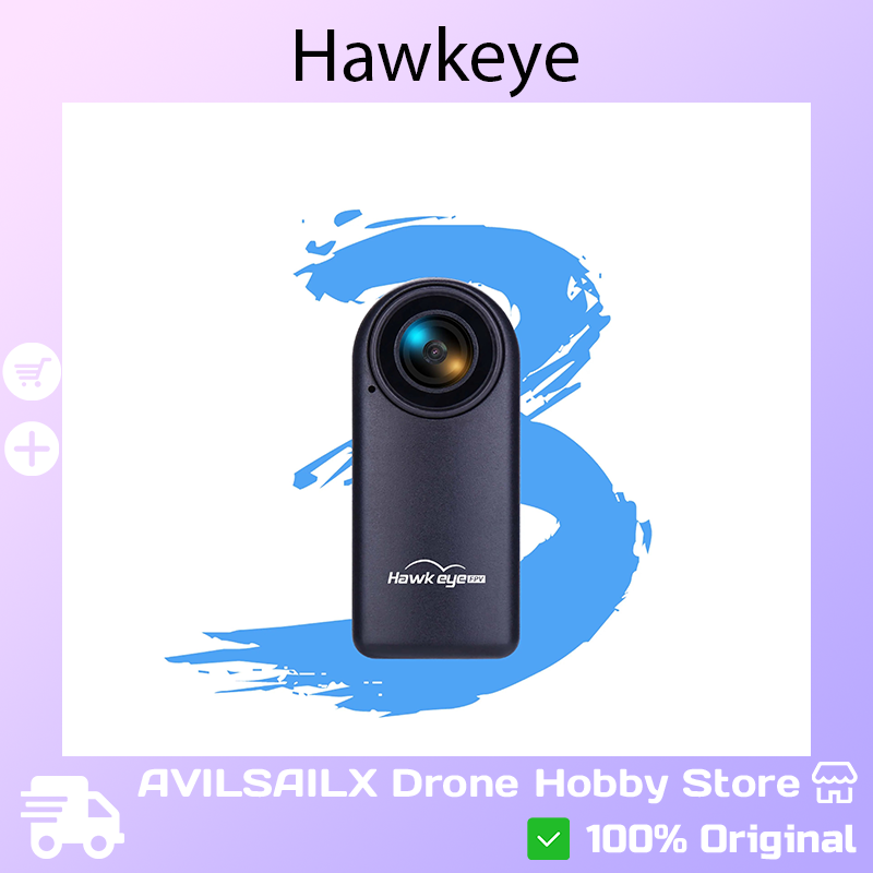 ホークアイ サム3 4Kミニアクションカメラ 磁気FPVドロ - Drone Camera Vlog のレビューと価格