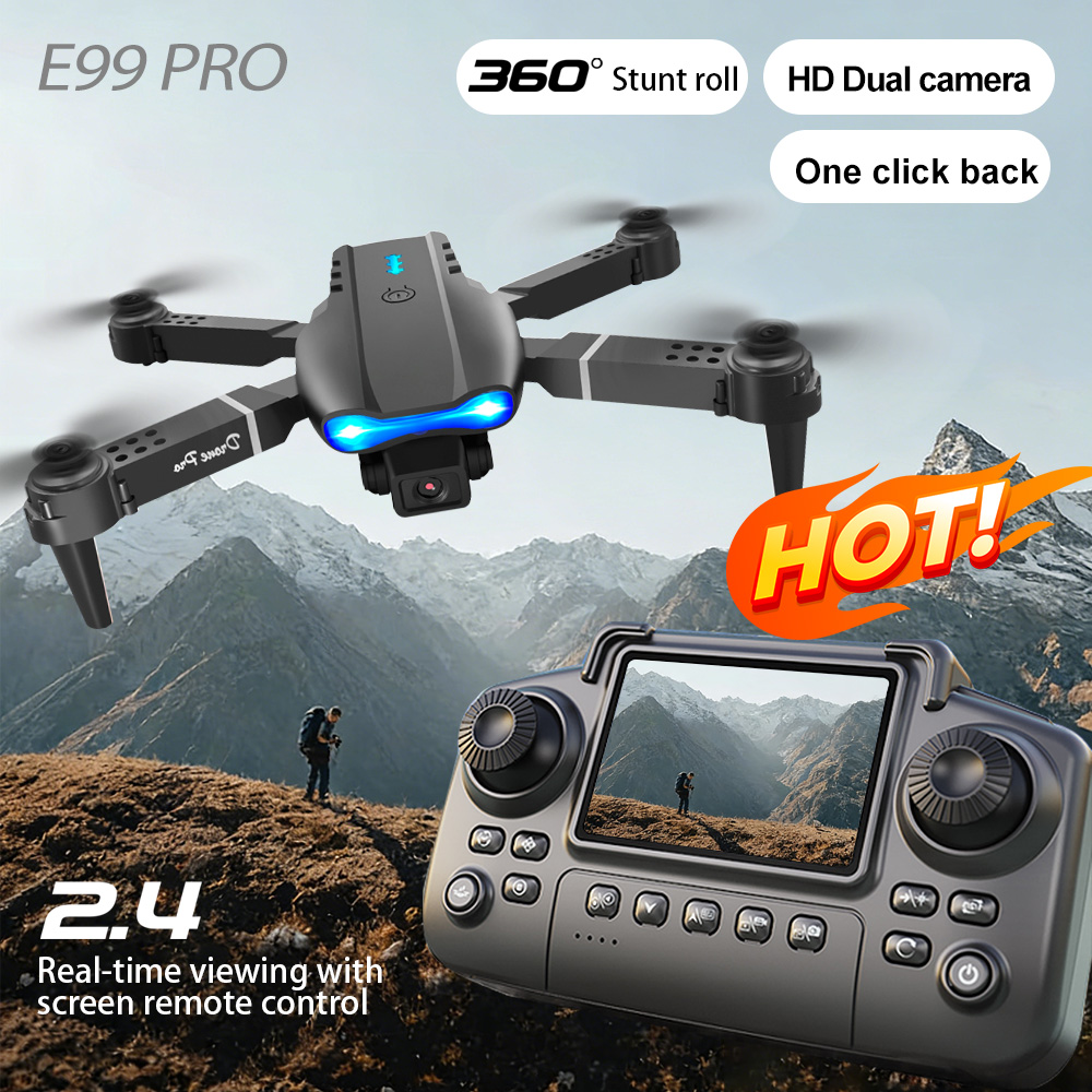 空中ドローン デュアルレンズスイッチ ジェスチャー撮影 ビュ - Drone Camera Mount のレビューと価格