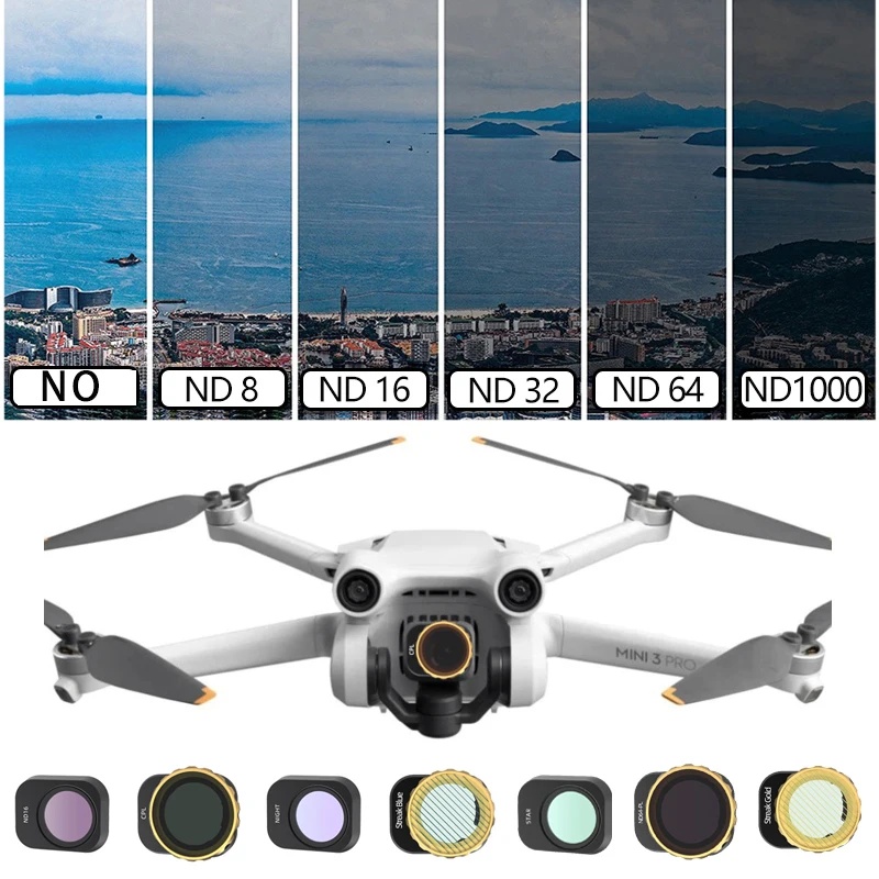 DJI Mini 3 Pro用ドローンフィルター カメラレン - Drone Camera Filter のレビューと価格